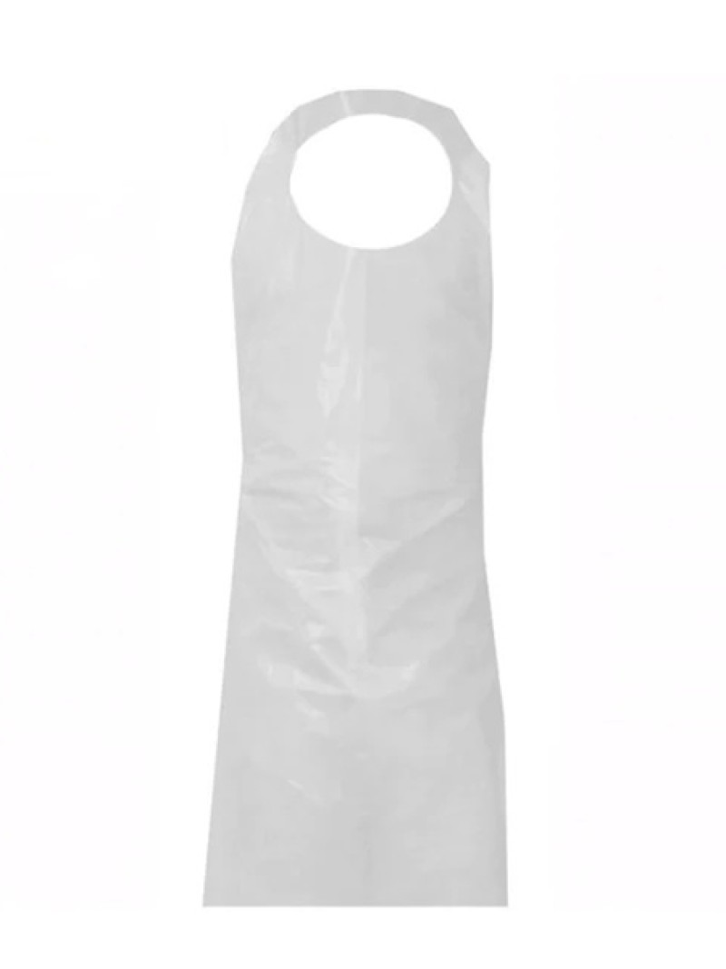 Disposable Apron White 46"x28" .7mil