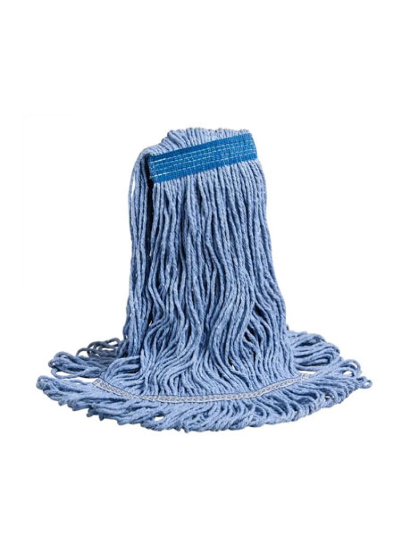 Super Looper™ Loop-End Wet Mop - Narrow Band - Medium - Blue