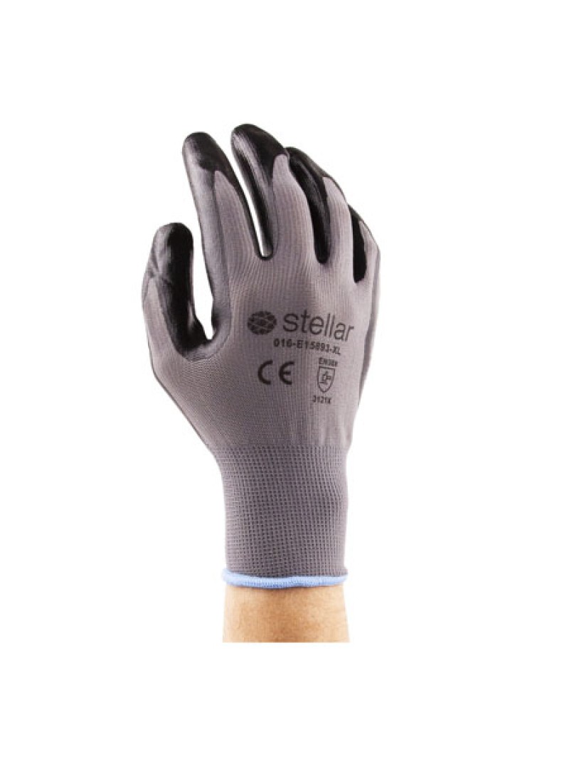 Nitrile Coated Nylon Glove-Small