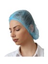 21" Bouffant / Pleated Blue.