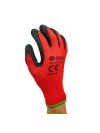 Polyester Crinkle Latex Coated Gloves-Large