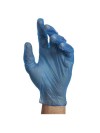 Blue 4Mil Vinyl Gloves Powder Free-M